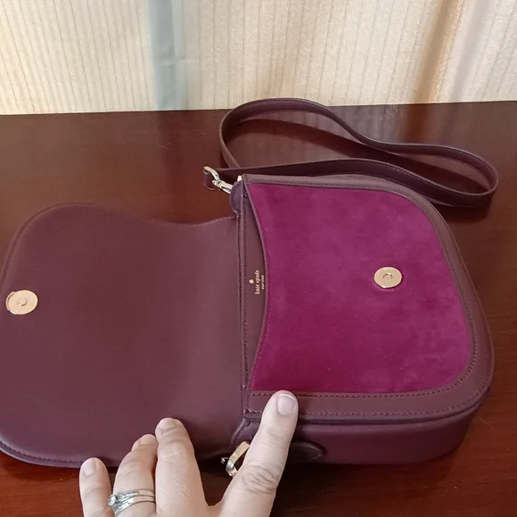 Kate Spade Blake Suede Shoulder Bag